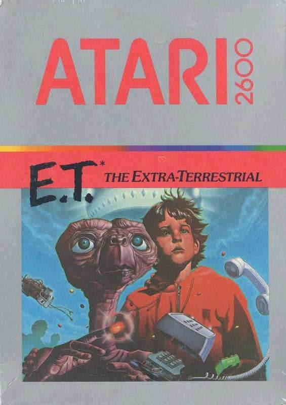 E.T. The Extra-Terrestrial (Atari 2600) - Game Manual Only