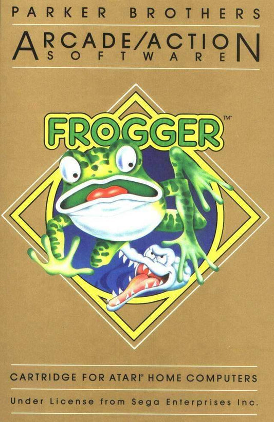 Frogger (Atari 400/800) - Game Manual Only