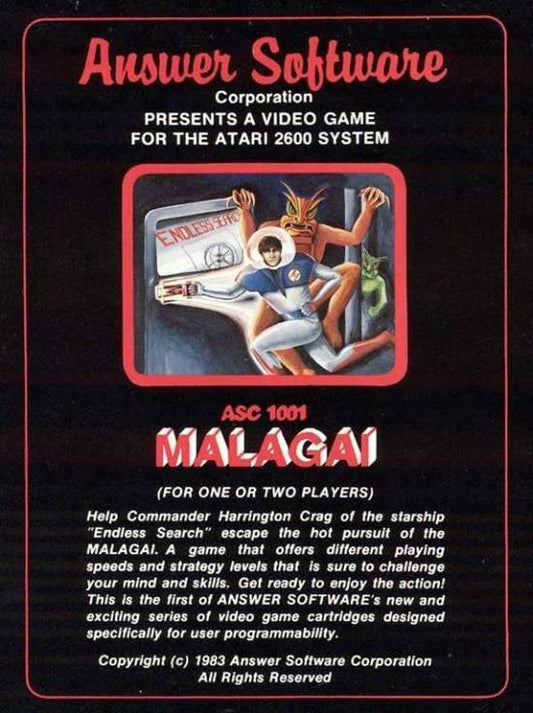Malagai (Atari 2600) - Game Manual Only