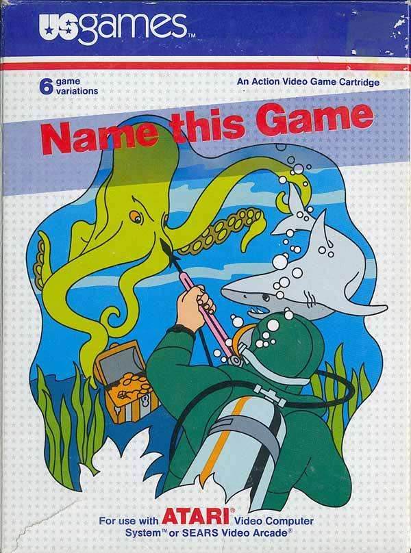 Name This Game (Atari 2600) - Game Manual Only