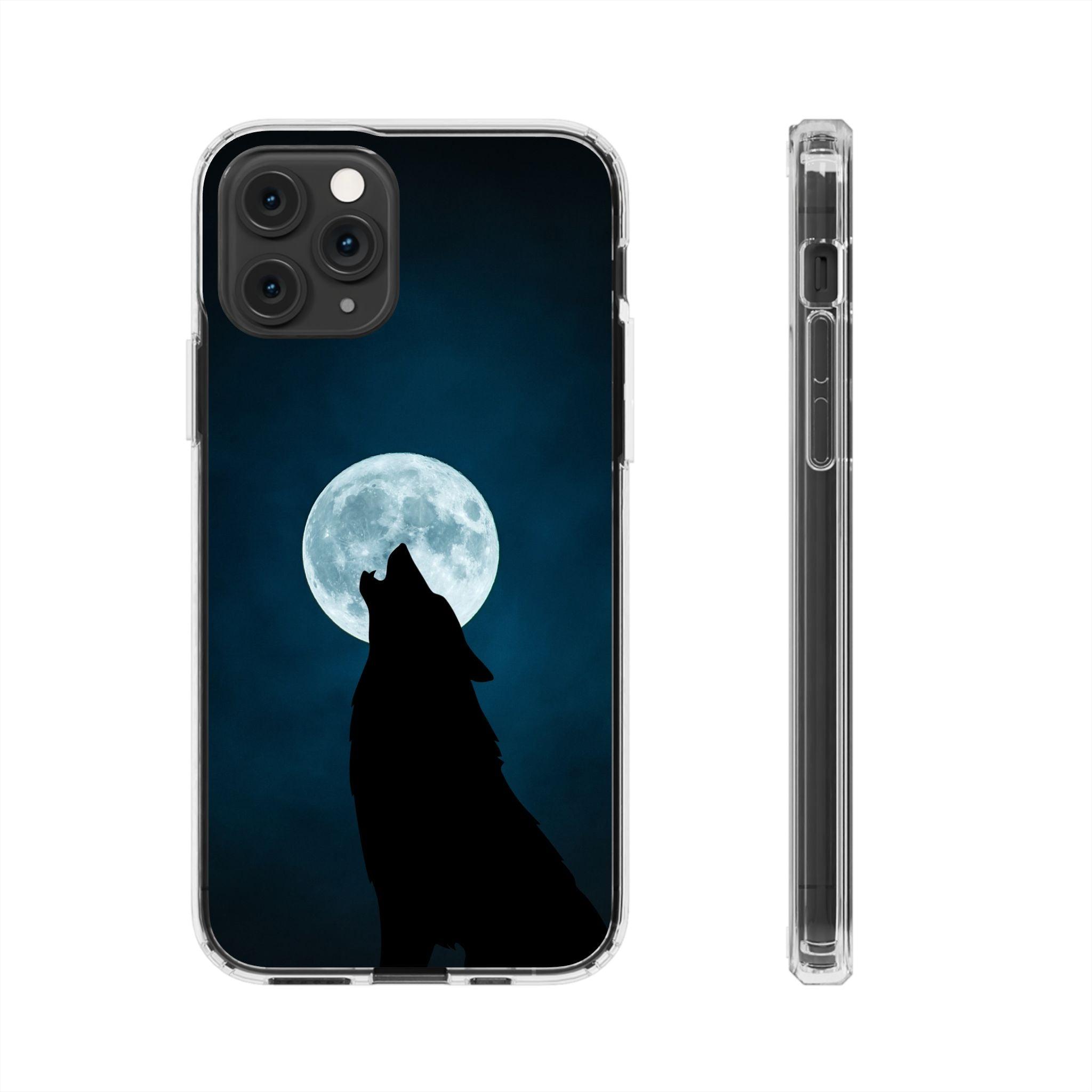 Full Moon and Wolf Clear Cases