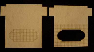 28mm Temple Base (MDF) - 28MMDF160-3 - 