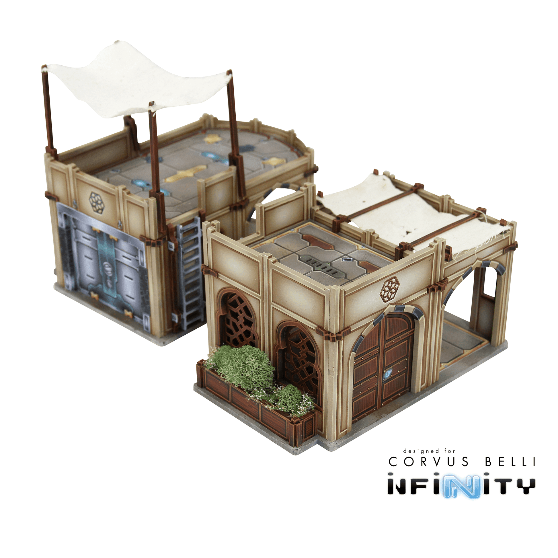 Alcazaba Utility Buildings - 2 Pack
