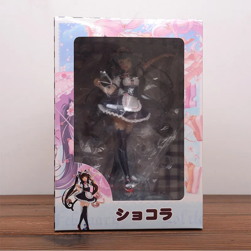 20cm NEKOPARA Anime Figure Azuki Coconut Pop Up Parade PVC Action Figure Sexy Girl Figure Model Toys Collection Doll Gift