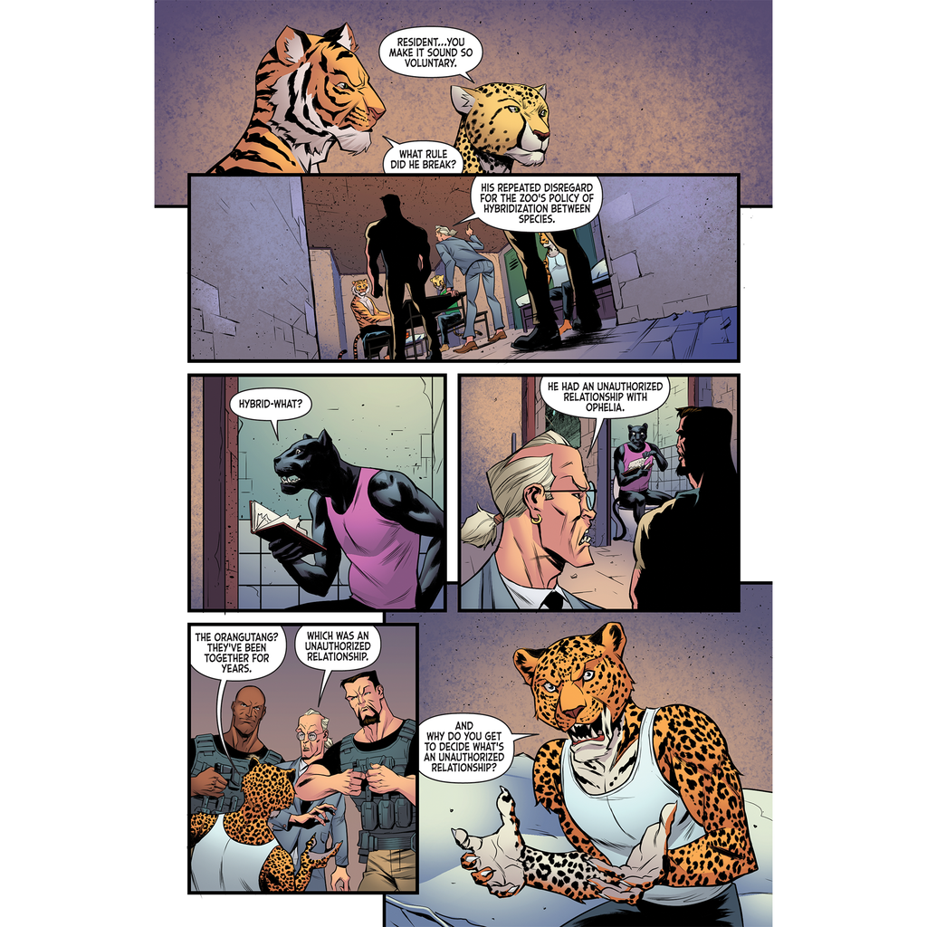Jiu Jitsu Combat Creatures Comic Book Graphic Novel Paperback