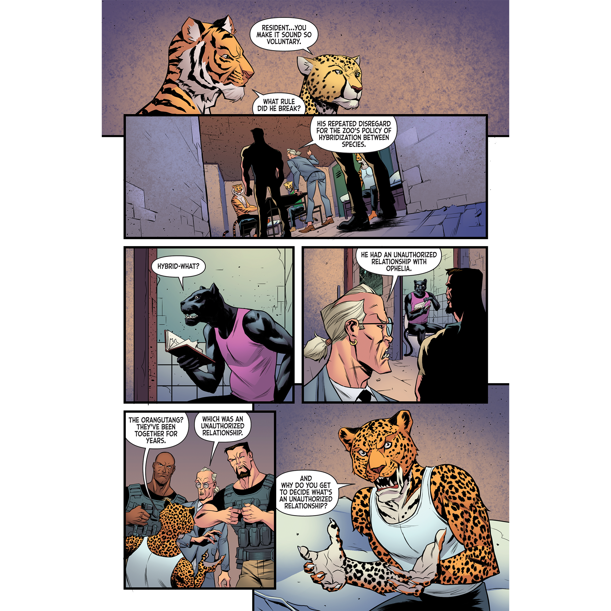 Jiu Jitsu Combat Creatures Comic Book Graphic Novel Paperback