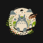 Magical Forest - None / Black / 13x13