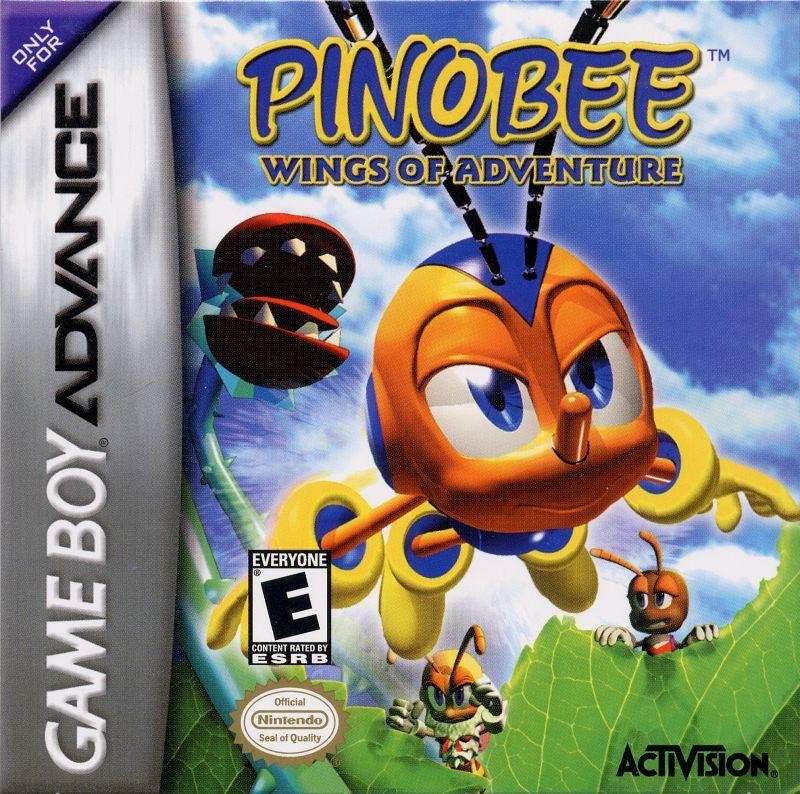 Pinobee Wings of Adventure (Gameboy Advance) - Game Manual Only