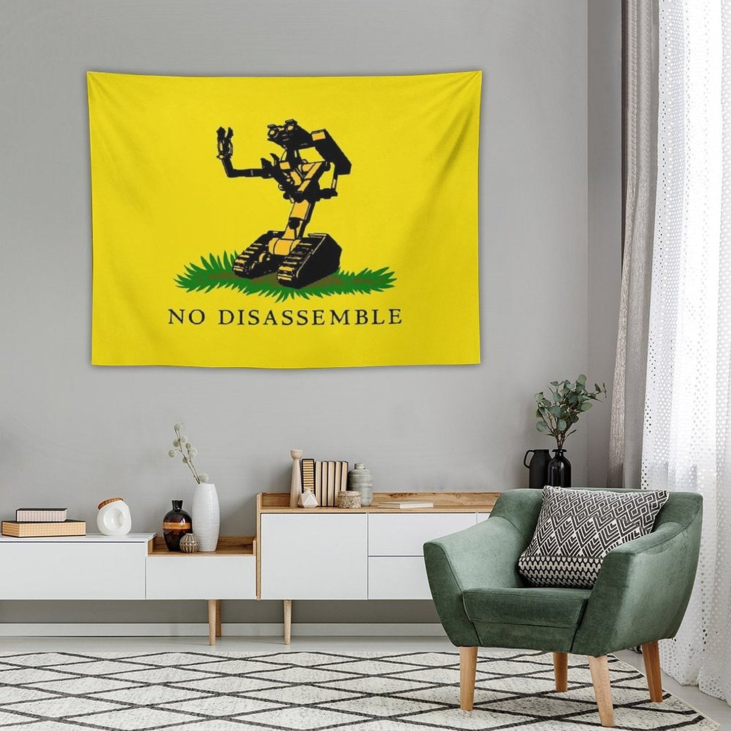 No Disassemble Tapestry