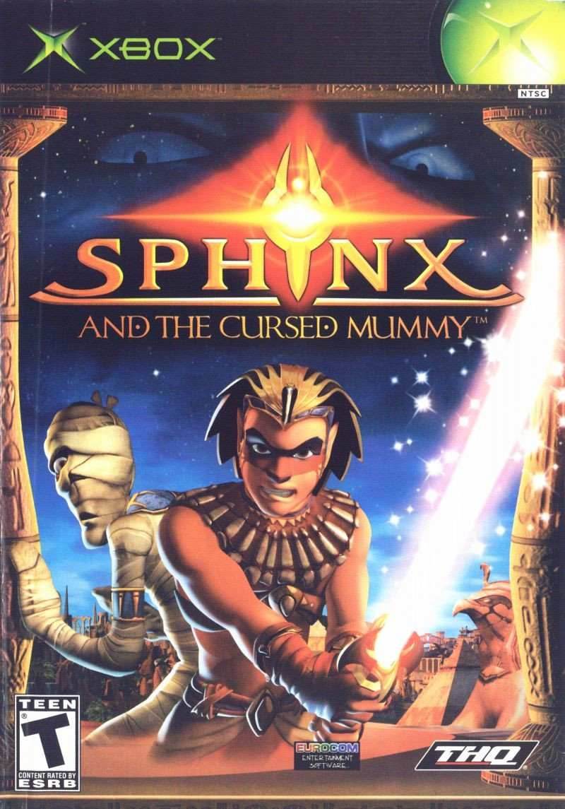 Sphinx and the Cursed Mummy (Xbox) - Game Manual Only