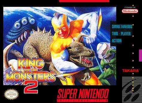 King of the Monsters 2 (Super Nintendo) - Game Manual Only