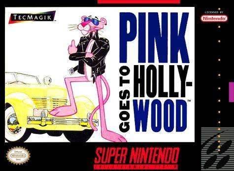 Pink Panther Goes to Hollywood (Super Nintendo) - Game Manual Only