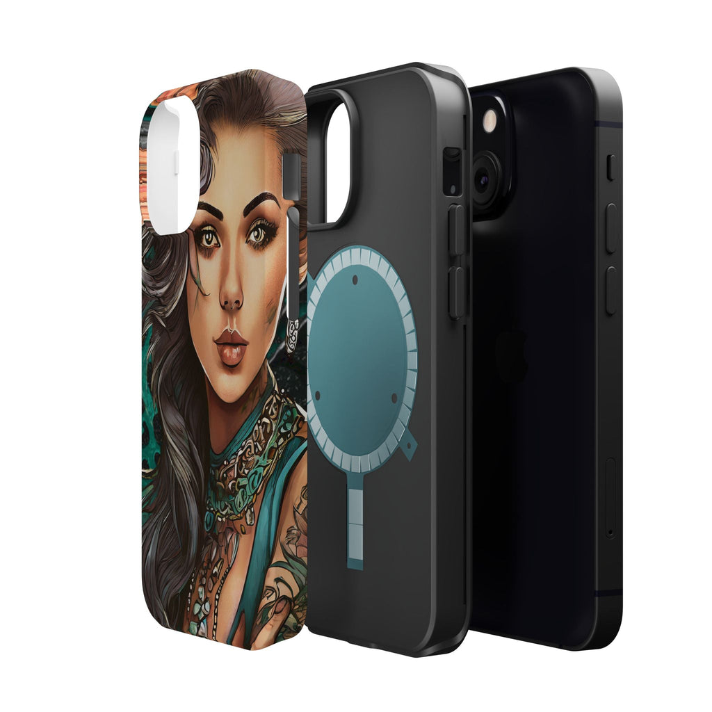 Vibrant Beauty Magnetic Tough Phone Case
