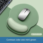 Gradient Mouse Pad Wrist Guard with Logo Female Wrist Guard Mouse Pad Wrist Support Computer Silicone Mouse Pad Wholesale
