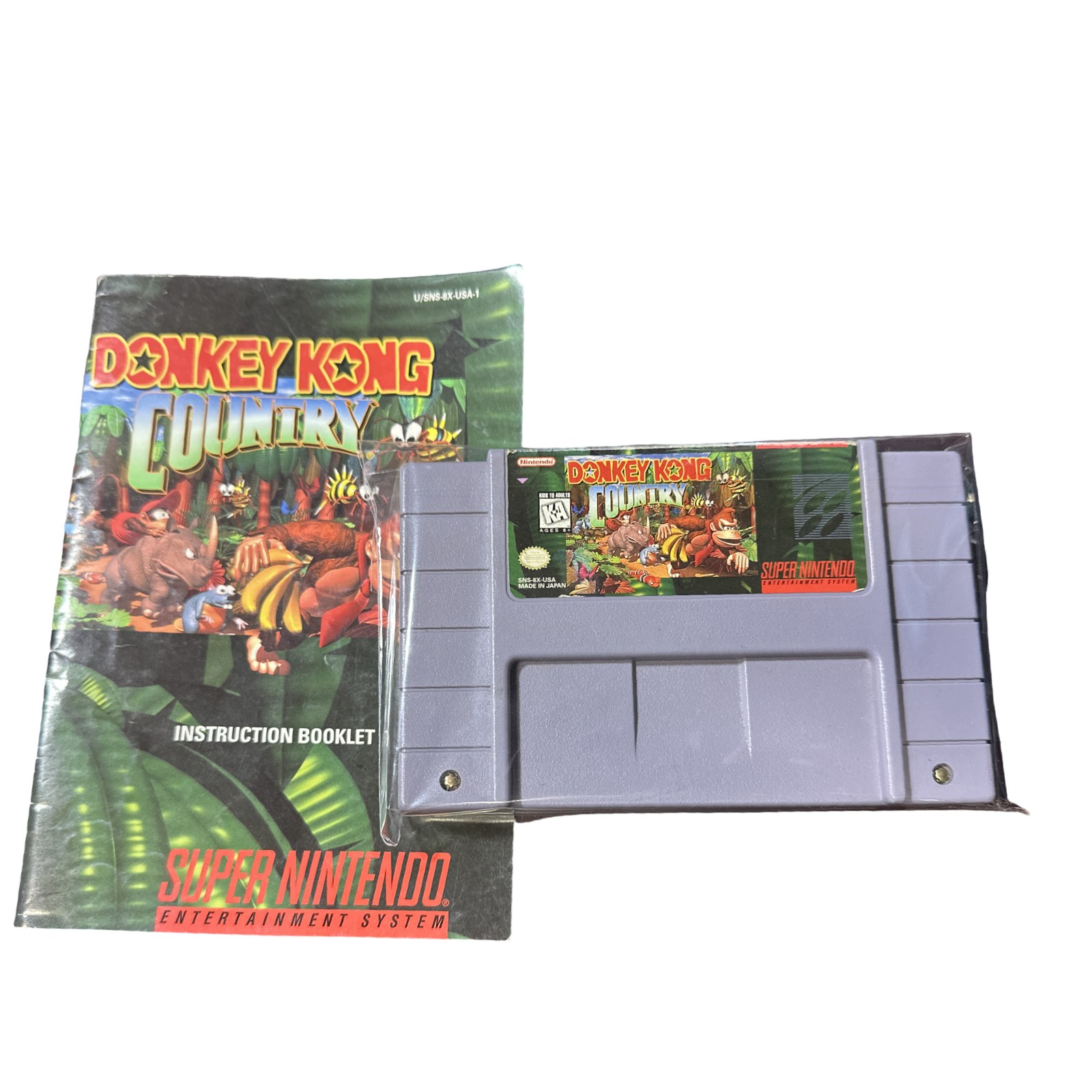 Donkey Kong Country - Super Nintendo - (LOOSE)