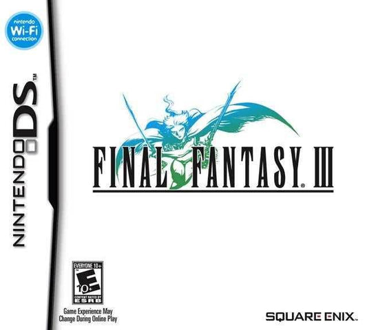 Final Fantasy III (Nintendo DS) - Game Manual Only