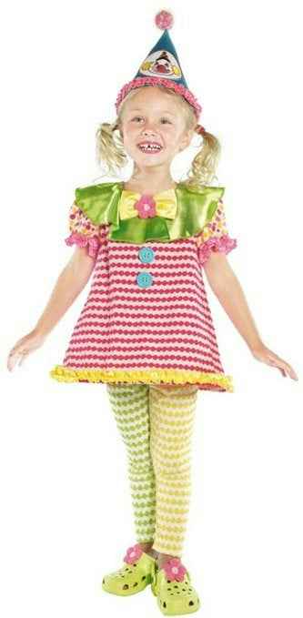 Clown Cutie Child Toddler Girls Costume