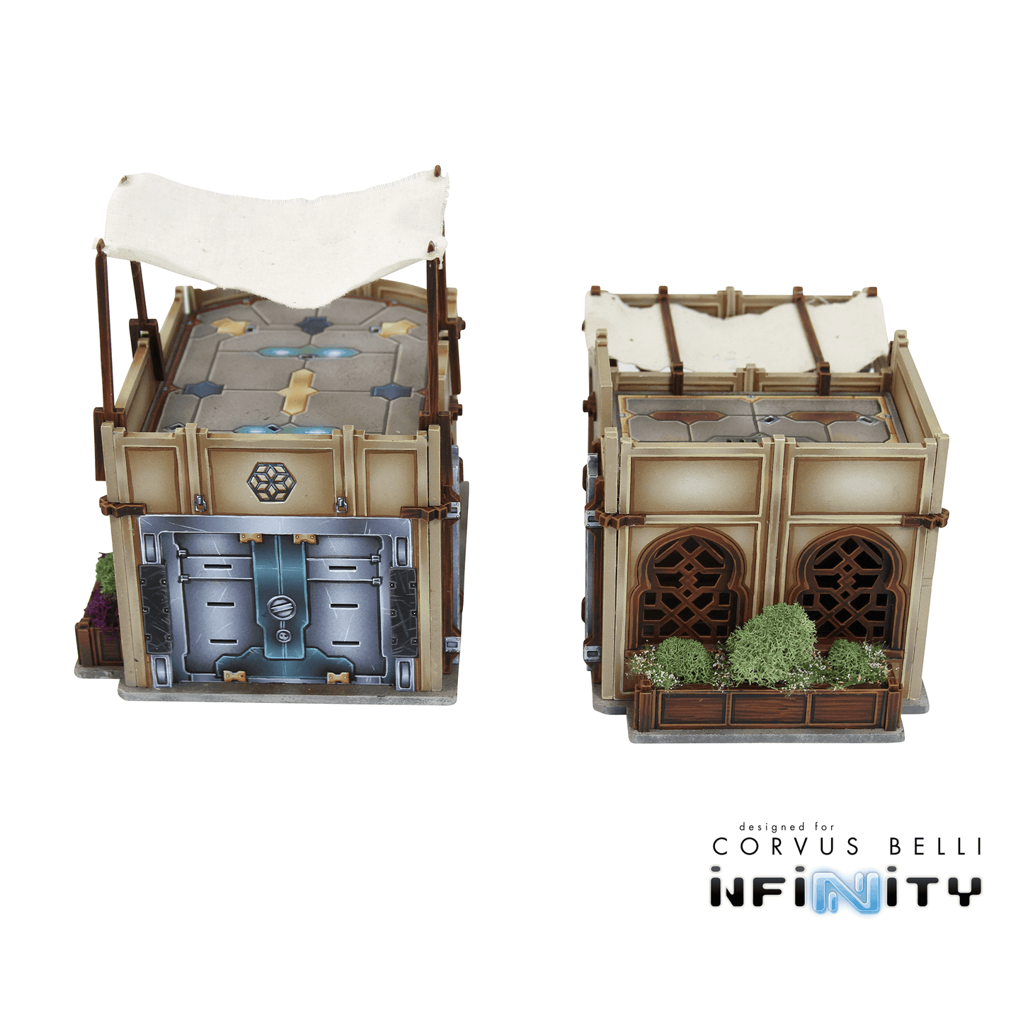Alcazaba Utility Buildings - 2 Pack