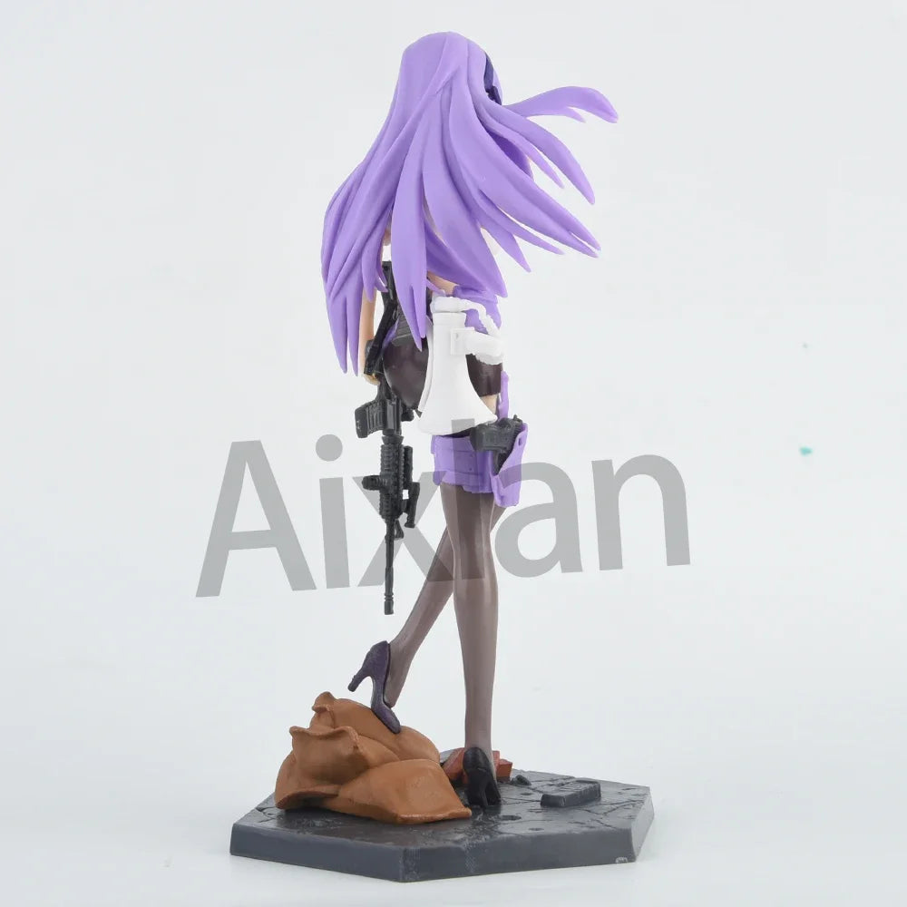 21cm Anime After-school Battlefield Figure All-Rounder ELF PVC Action Figure Sexy Gril Figurine Collectible Model Toys Kid Gift