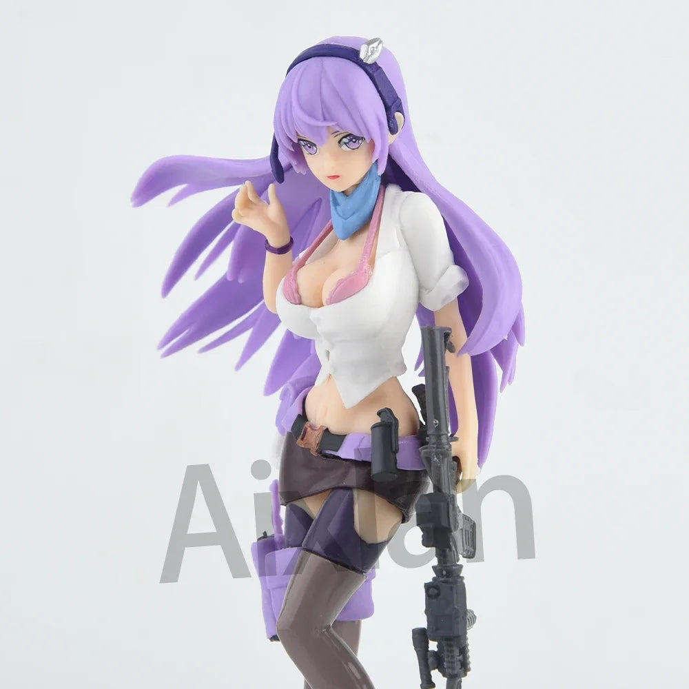 21cm Anime After-school Battlefield Figure All-Rounder ELF PVC Action Figure Sexy Gril Figurine Collectible Model Toys Kid Gift