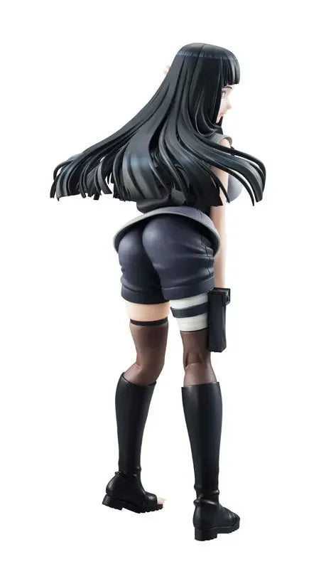 21CM Figure Hyuuga Hinata Sexy Standing PVC Action Figure Hinata Lovely Girl Kakashi Obito Sasuke Model Toy Gift