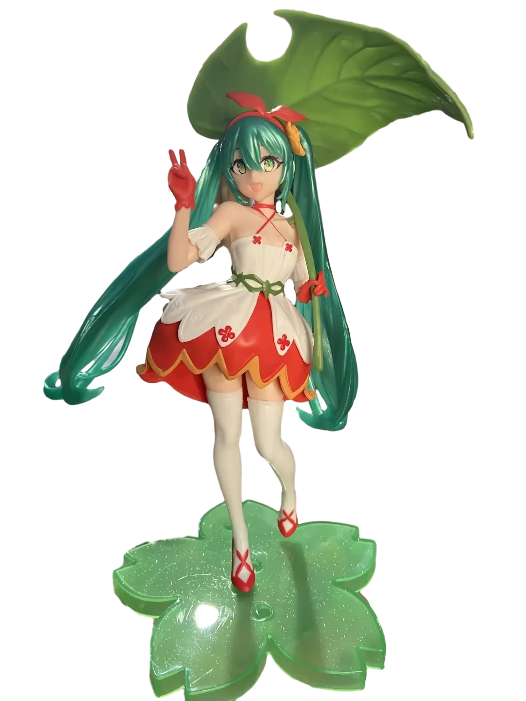 21cm Hatsune Miku Anime Figure Kawaii Thumbelina Vocaloid Wonderland PVC Action Figure Collection Model Doll Ornaments Toys Gift