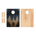 22-in × 31-in Wood Travel Cornhole Boards Set | Weekender Collection