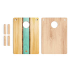 22-in × 31-in Wood Travel Cornhole Boards Set | Weekender Collection