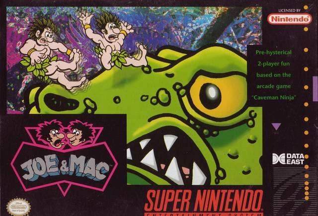 Joe and Mac (Super Nintendo) - Game Manual Only