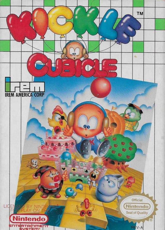 Kickle Cubicle (Nintendo NES) - Game Manual Only