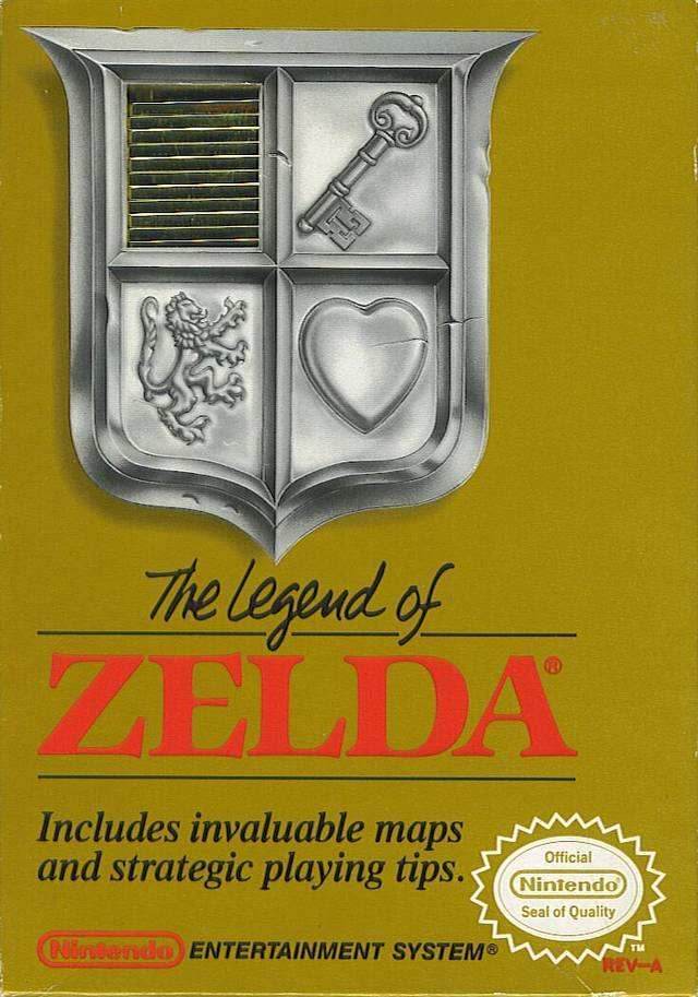 The Legend of Zelda (Grey Cart) (Nintendo NES) - Game Manual Only