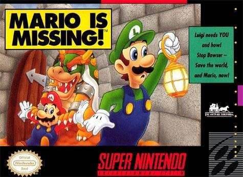 Mario Is Missing (Super Nintendo) - Game Manual Only