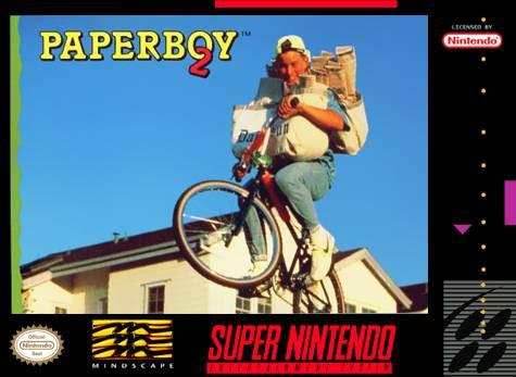 Paperboy 2 (Super Nintendo) - Game Manual Only
