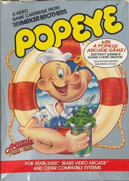 Popeye (Atari 2600) - Game Manual Only