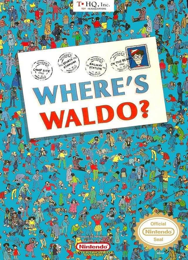 Where's Waldo (Nintendo NES) - Game Manual Only