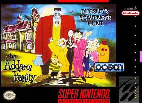 Addams Family Pugsley's Scavenger Hunt (Super Nintendo) - Game Manual Only