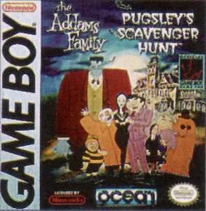 Addams Family Pugsley's Scavenger Hunt (Gameboy Color) - Game Manual Only