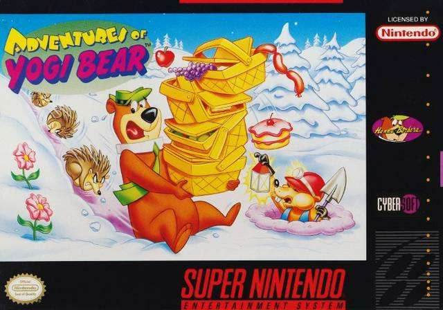Adventures of Yogi Bear (Super Nintendo) - Game Manual Only