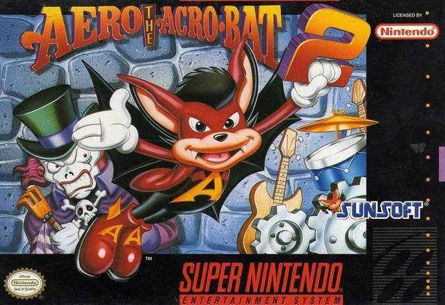 Aero The Acro-Bat 2 (Super Nintendo) - Game Manual Only