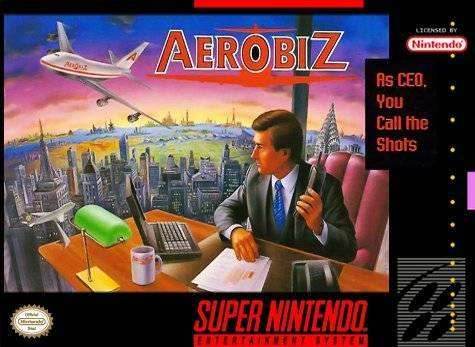 Aerobiz (Super Nintendo) - Game Manual Only