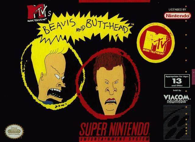 Beavis and Butt-Head (Super Nintendo) - Game Manual Only