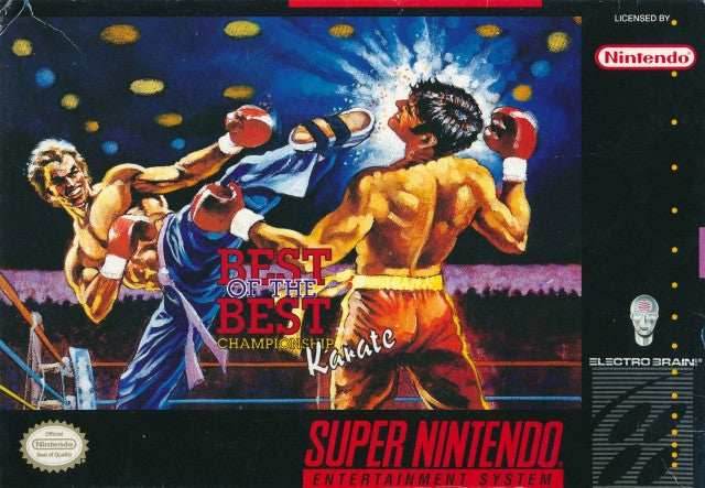 Best of the Best: Championship Karate (Super Nintendo) - Game Manual Only