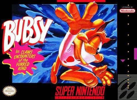 Bubsy (Super Nintendo) - Game Manual Only