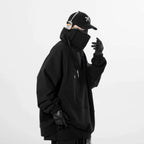 HiH49 Precision High Neck Black Sweater - M