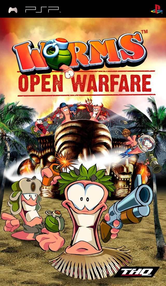 Worms Open Warfare (PSP) - Game Manual Only