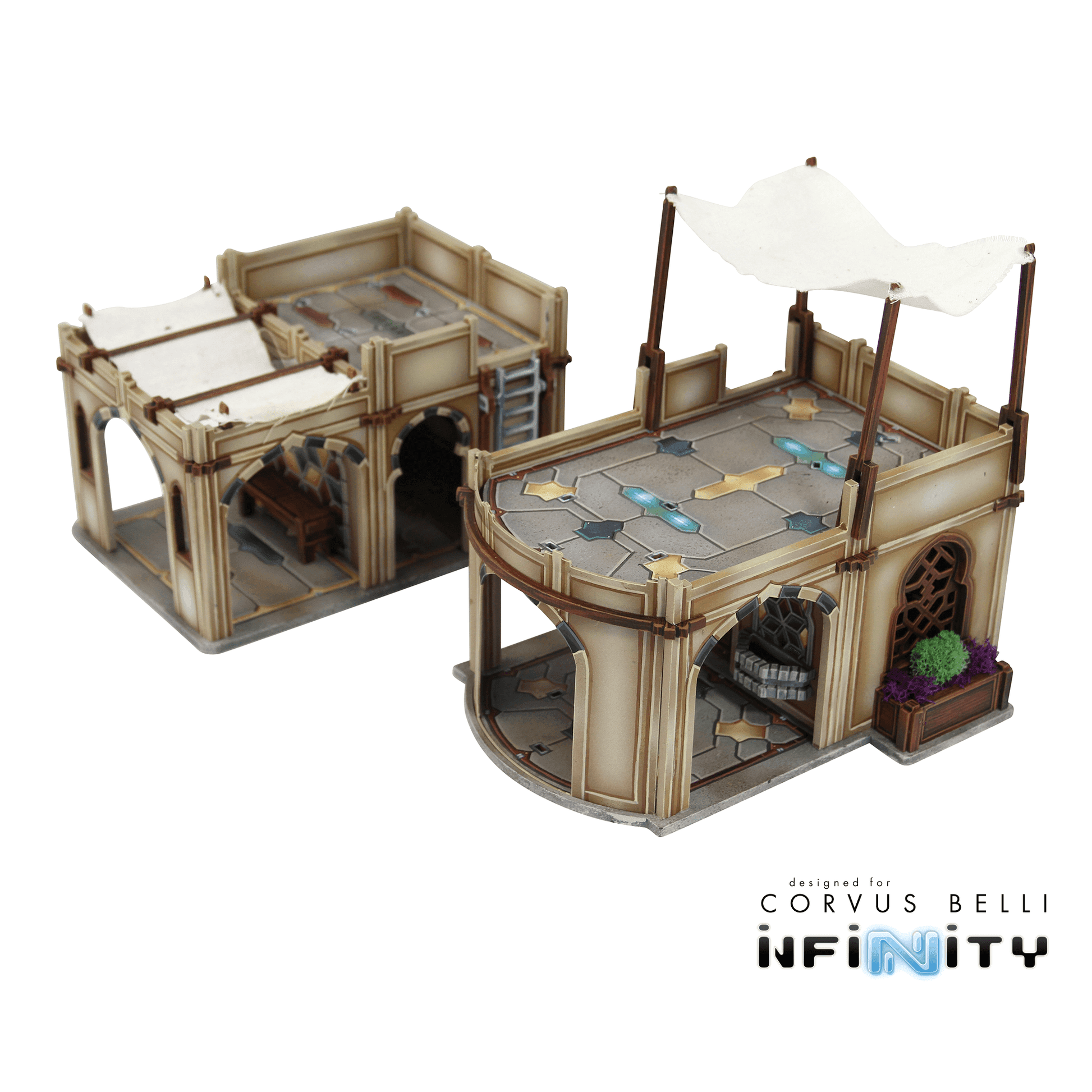 Alcazaba Utility Buildings - 2 Pack