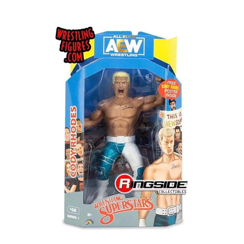 23 Styles 6.5' WWE/AEW /WWF/WCW Figure Rare Collection PVC All Elite Wrestling unmatched Collection Action Figures