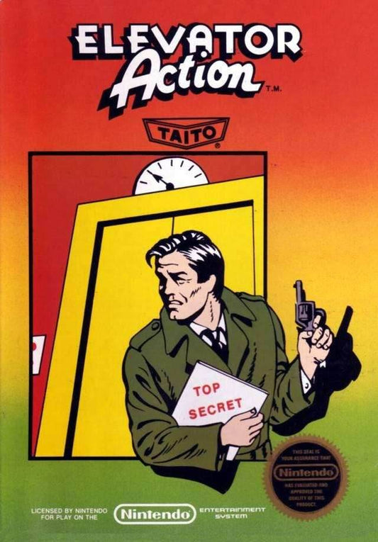 Elevator Action (Nintendo NES) - Game Manual Only