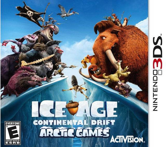 Ice Age: Continental Drift Arctic Games (Nintendo 3DS) - Game Manual Only