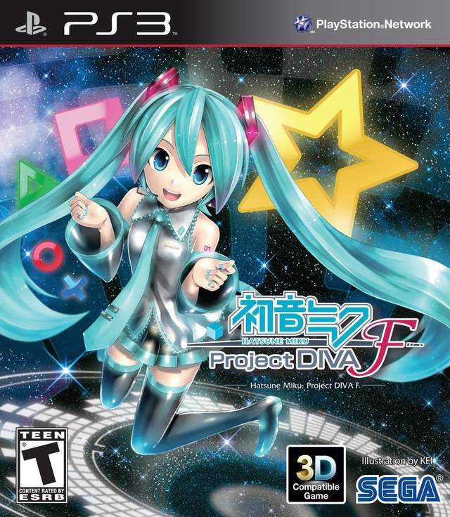 Hatsune Miku: Project Diva F (PlayStation 3) - Game Manual Only